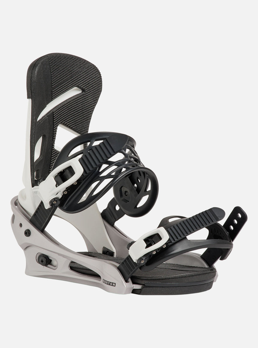 BURTON Mission Bindings 2027 - White/Silver