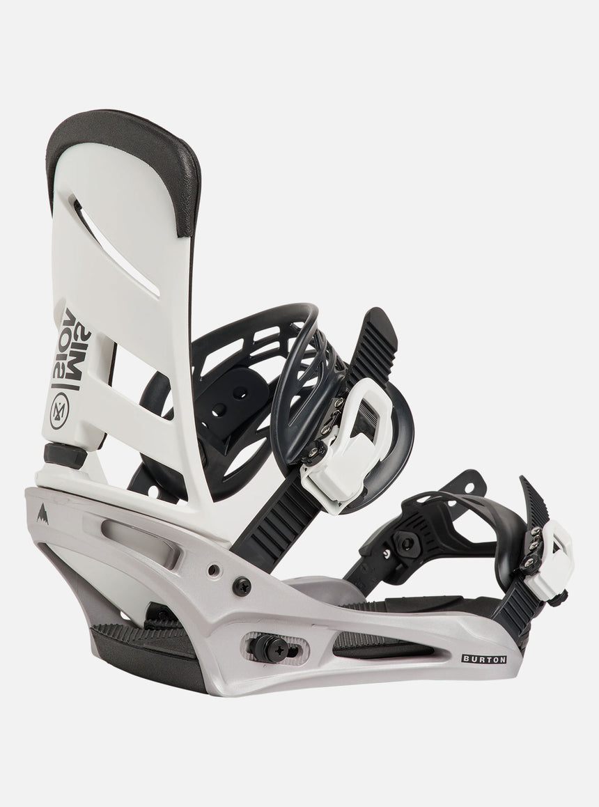 BURTON Mission Bindings 2027 - White/Silver