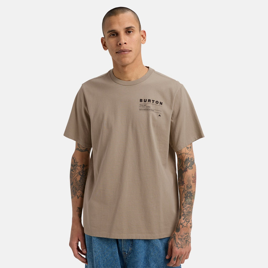 BURTON Moretown Tee - Summit Taupe