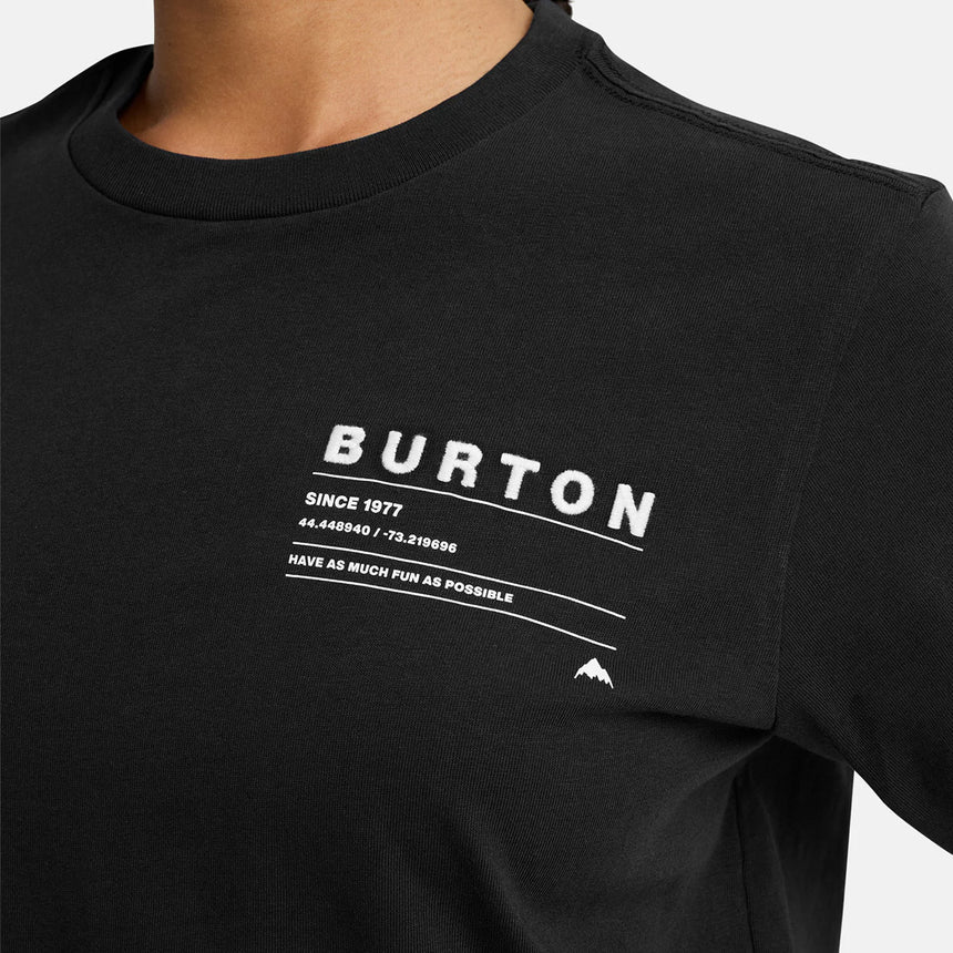 BURTON Moretown Tee - True Black