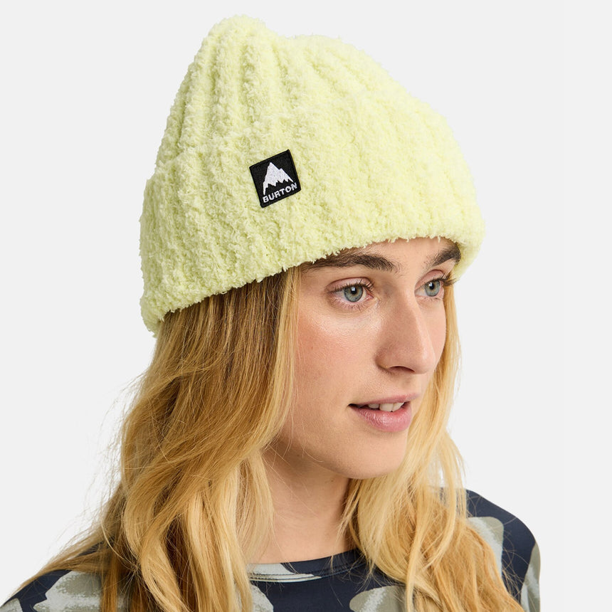 BURTON Plush Beanie - Glow Yellow Green