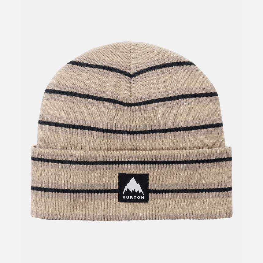 BURTON Recycled Kactusbunch Tall Beanie - Summit Taupe Stripes