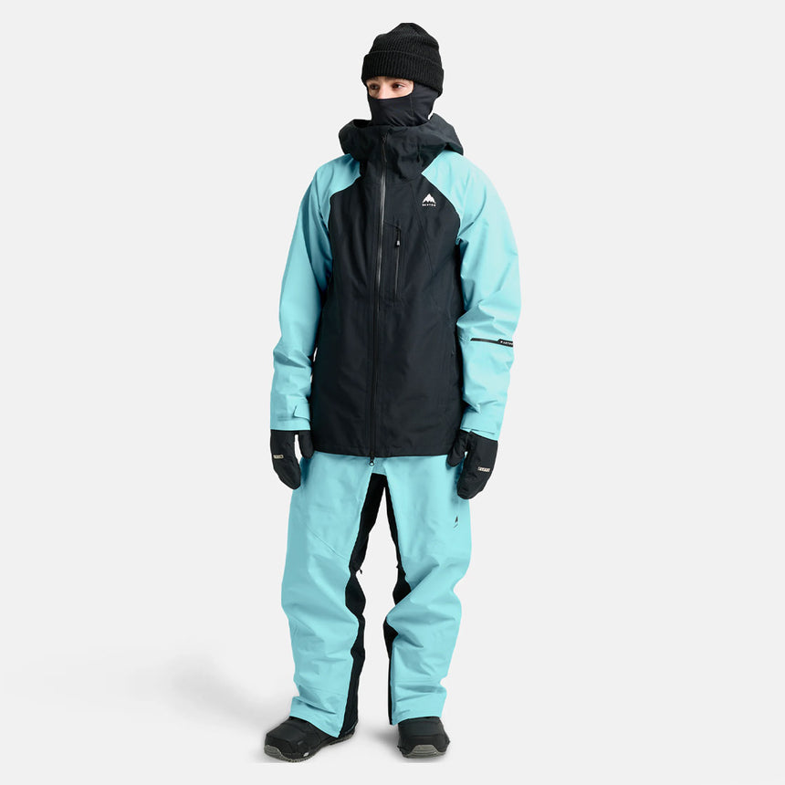 BURTON Reserve 3L Jacket - True Black/Light Teal