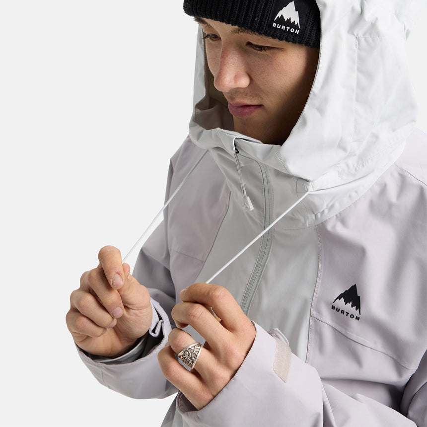 BURTON Reserve 2L Jacket 2026 - Gray Cloud/Washed Lavender