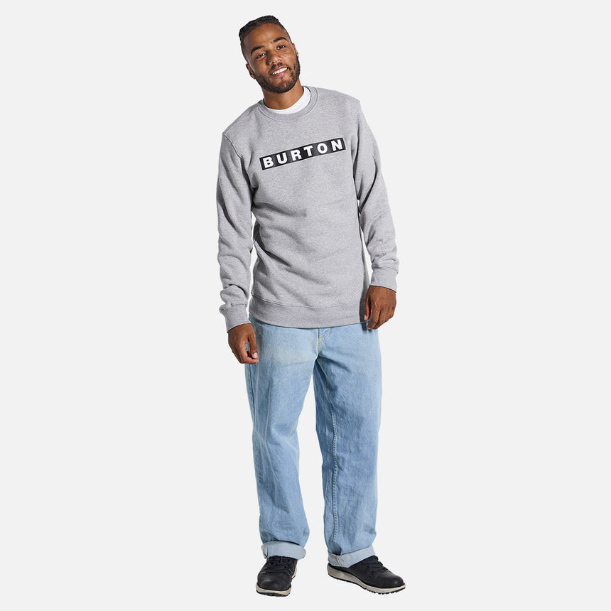 BURTON Vault Crew - Gray Heather
