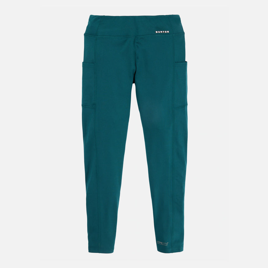 BURTON Women's Midweight X Base Layer Pants - Deep Emerald
