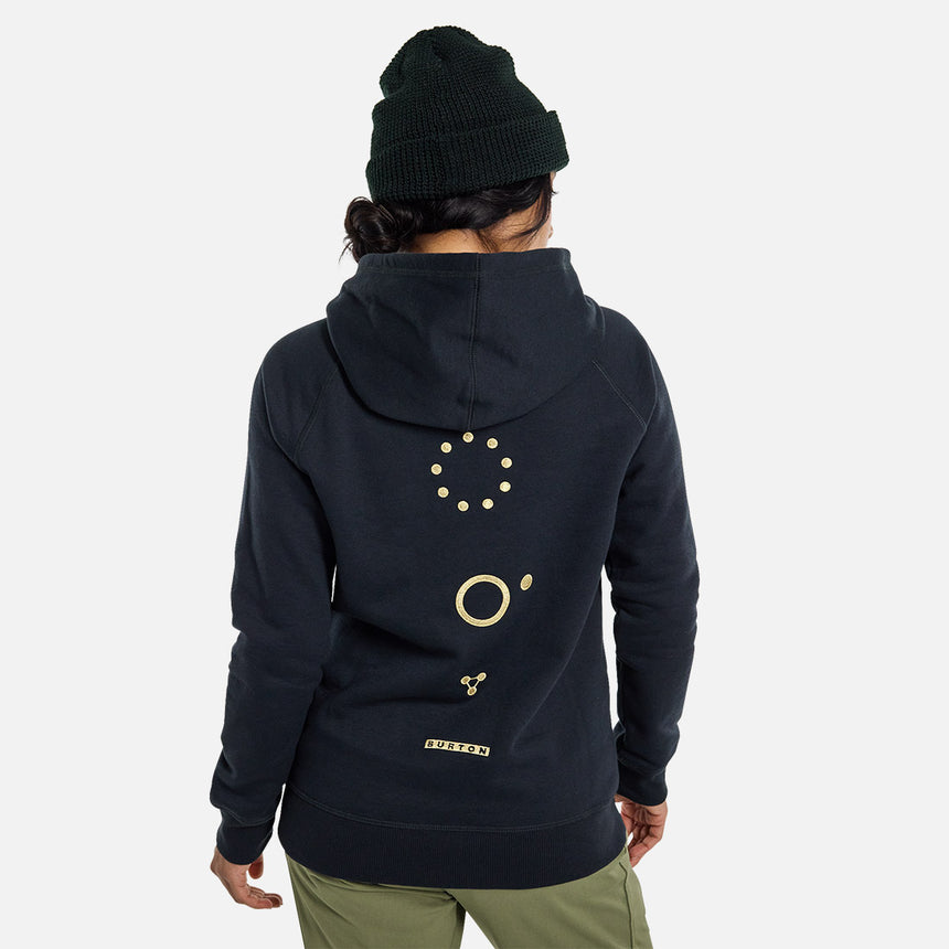 BURTON Women's Family Tree Pullover Hood - True Black