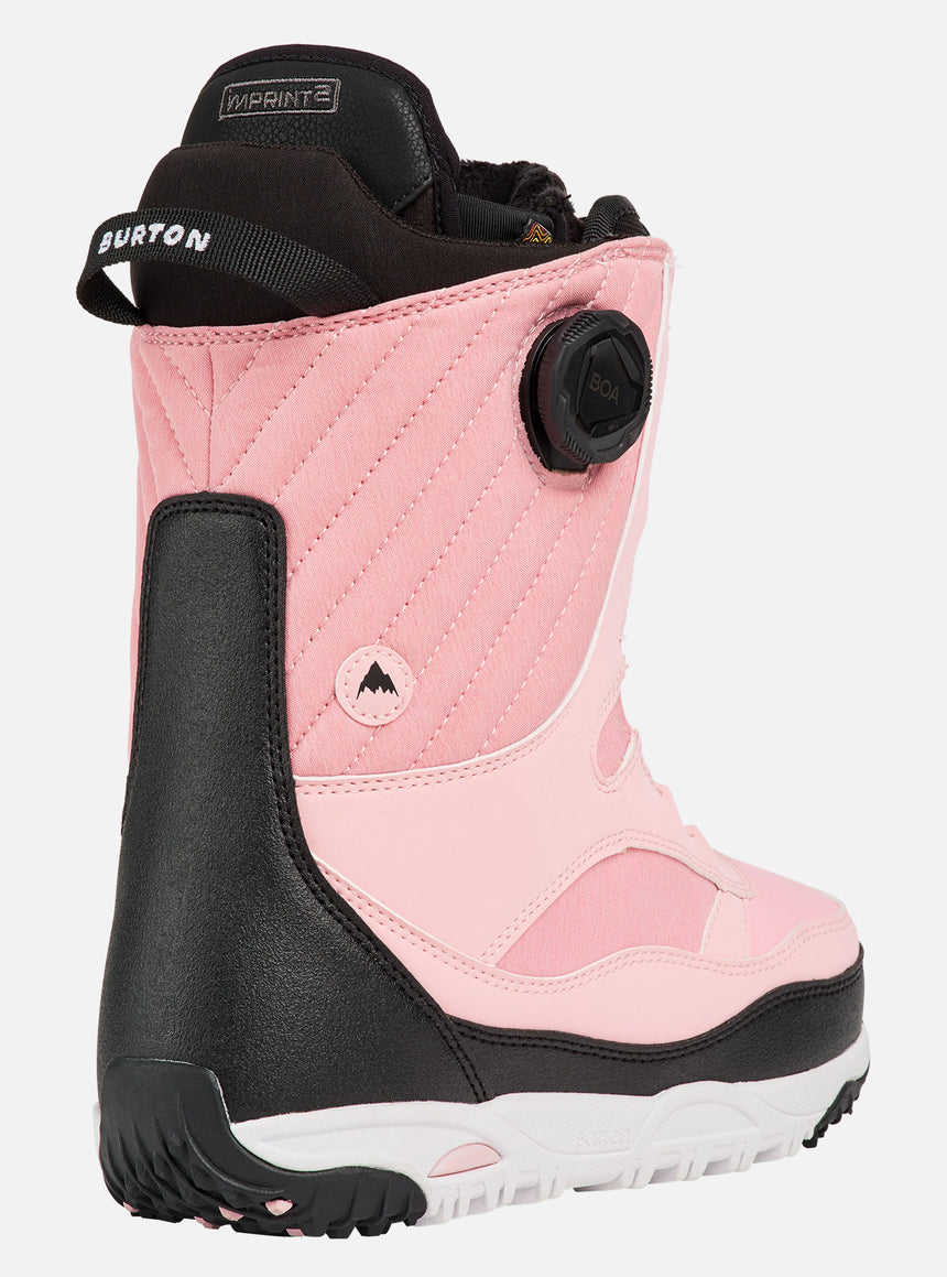 BURTON Women's Limelight BOA Boots 2027 - Black/Pink