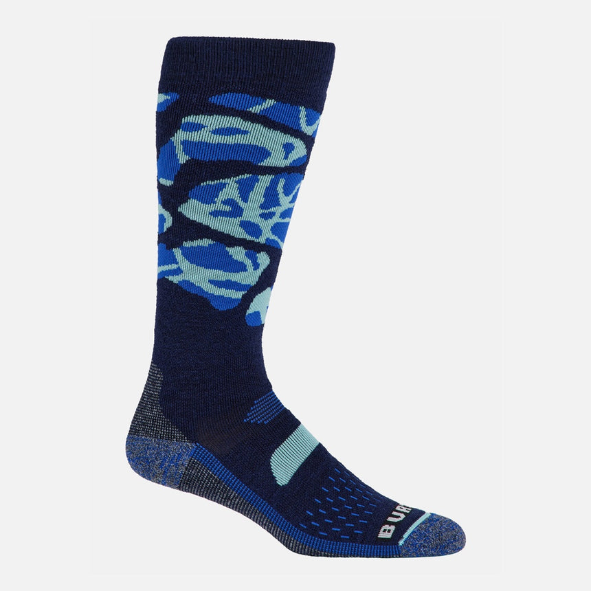 BURTON Women's Performance Midweight Sock - Jake Blue Camo