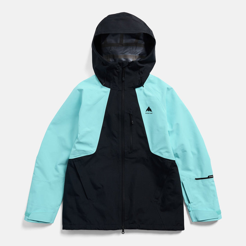 BURTON Women's Reserve 3L Jacket - True Black/Light Teal