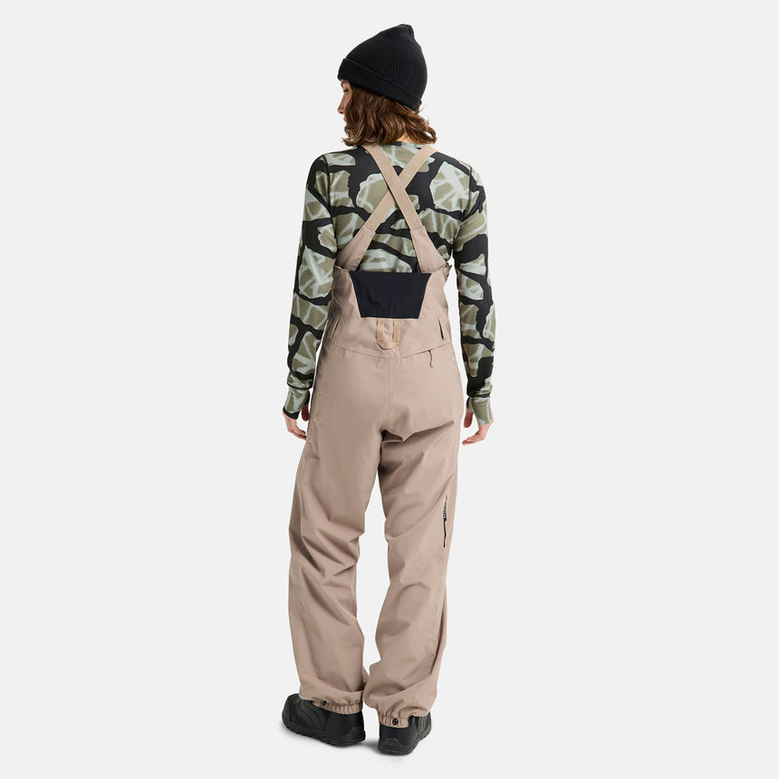 BURTON Women's Reserve 2L Bib Pant 2026 - Summit Taupe