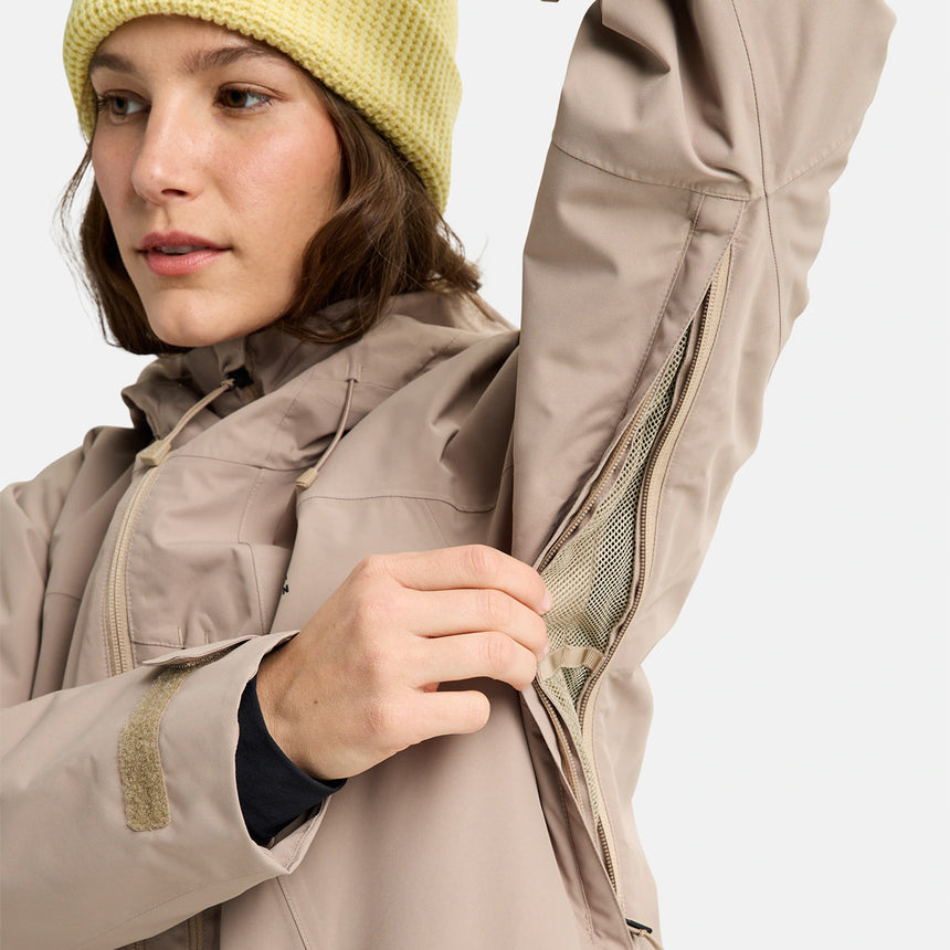 BURTON Women's Reserve 2L Insulated Jacket 2026 - Summit Taupe