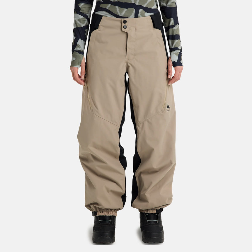 BURTON Women's Reserve Relaxed Pant 2026 - Summit Taupe/True Black