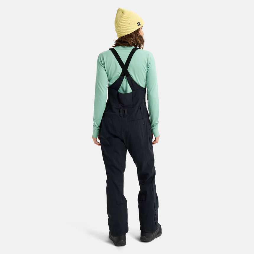 BURTON Women's Reserve Stretch Bib Pant 2026 - True Black