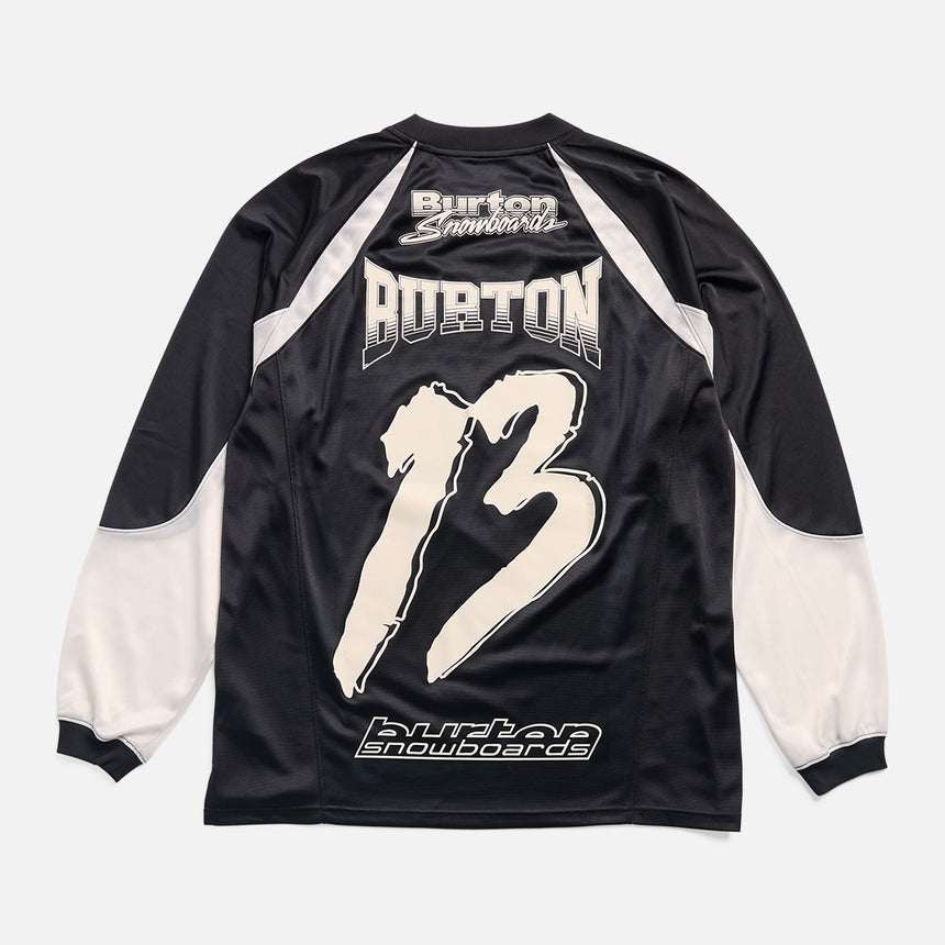 BURTON ZEB Long Sleeve Jersey Shirt - True Black