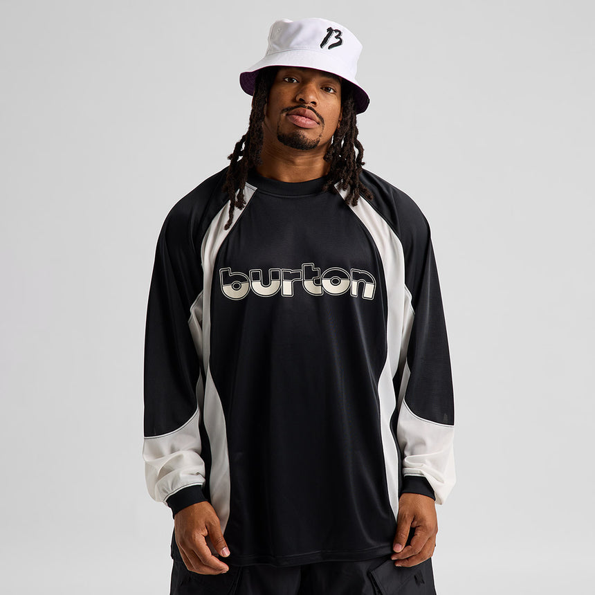 BURTON ZEB Long Sleeve Jersey Shirt - True Black