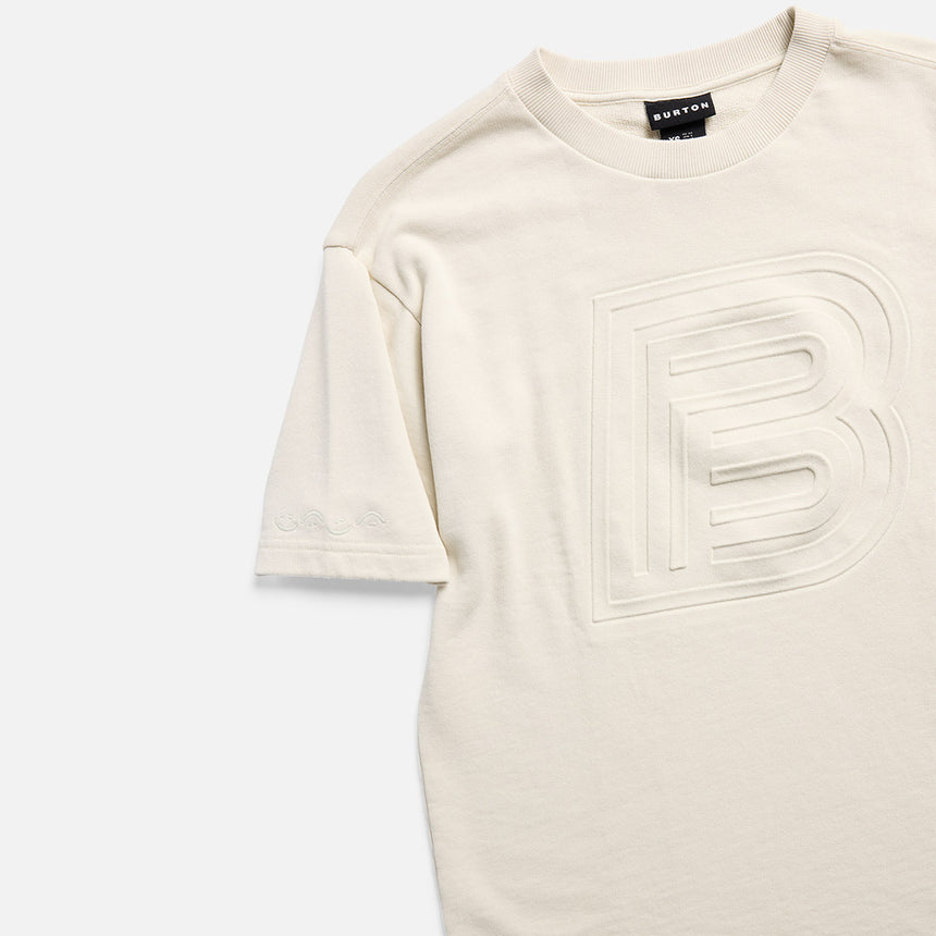 BURTON ZEB Relaxed Tee - Lunar Sand