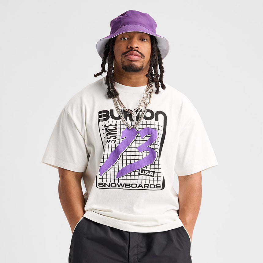 BURTON ZEB Standard Tee - Stout White