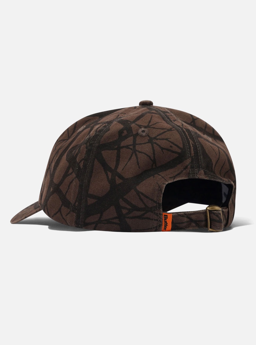 BUTTER GOODS Abseil 5 Panel Cap - Branch Camo