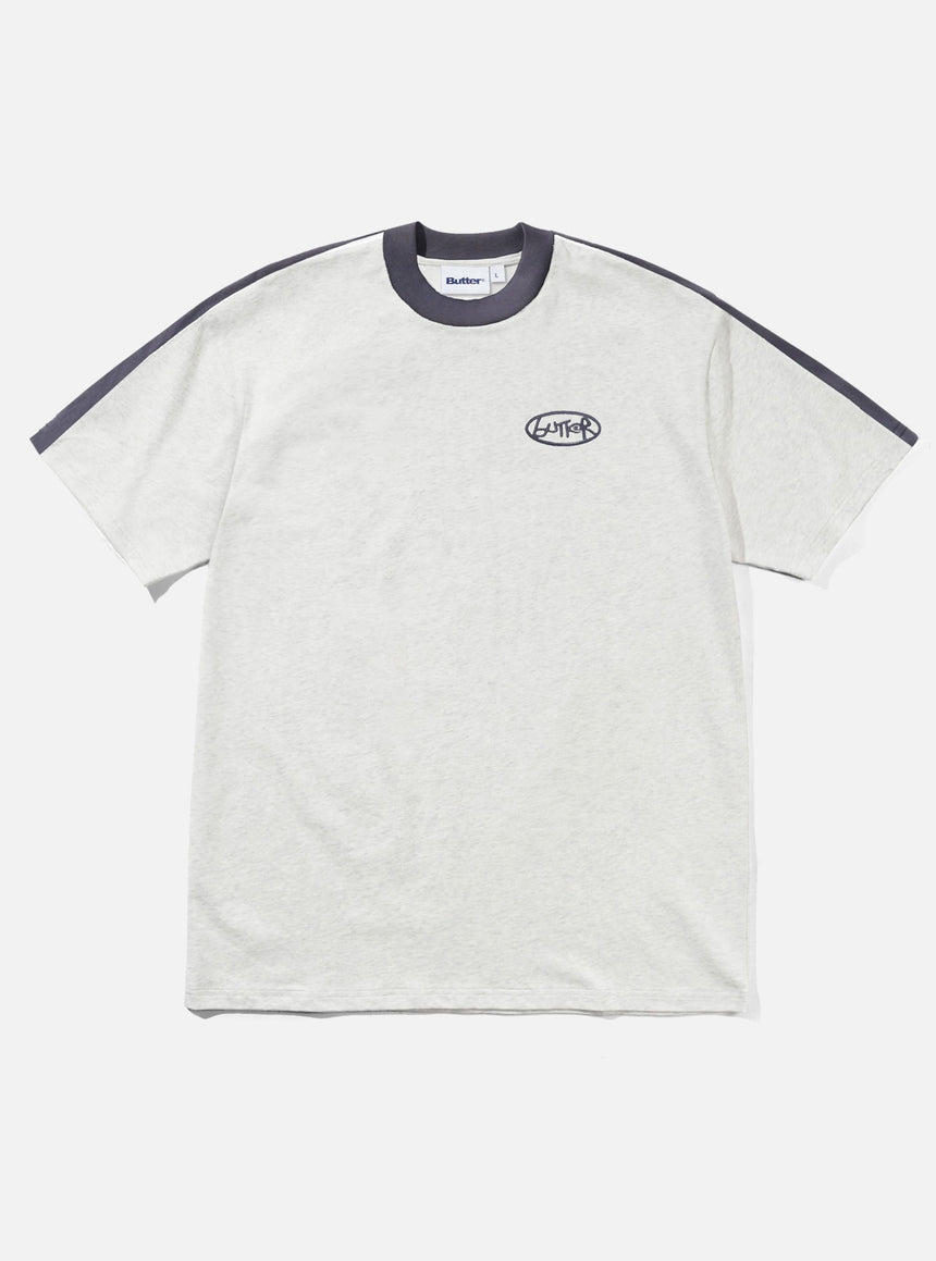 BUTTER GOODS Abseil Panel Tee - Ash
