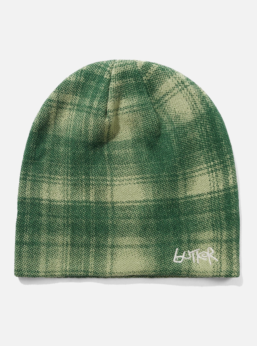BUTTER GOODS Abseil Skully Beanie - Plaid