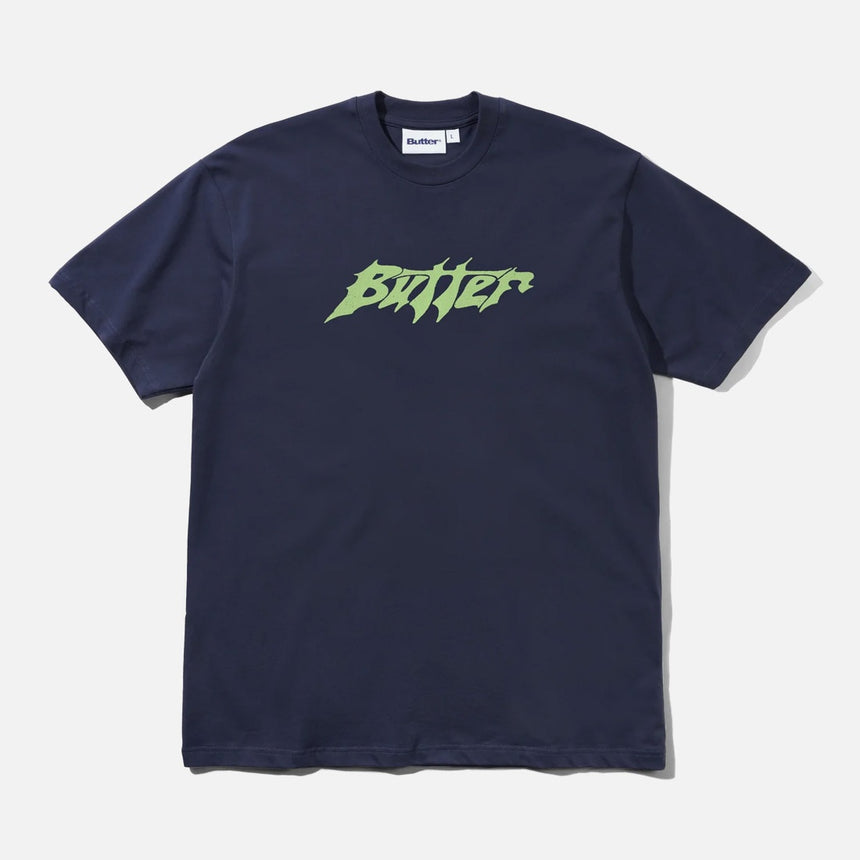 BUTTER GOODS Amplify Tee - Navy