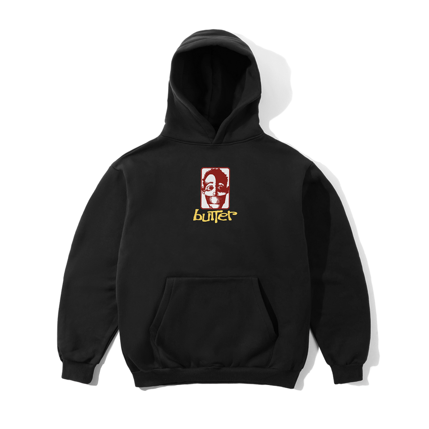 BUTTER GOODS Bound Pullover Hood - Black