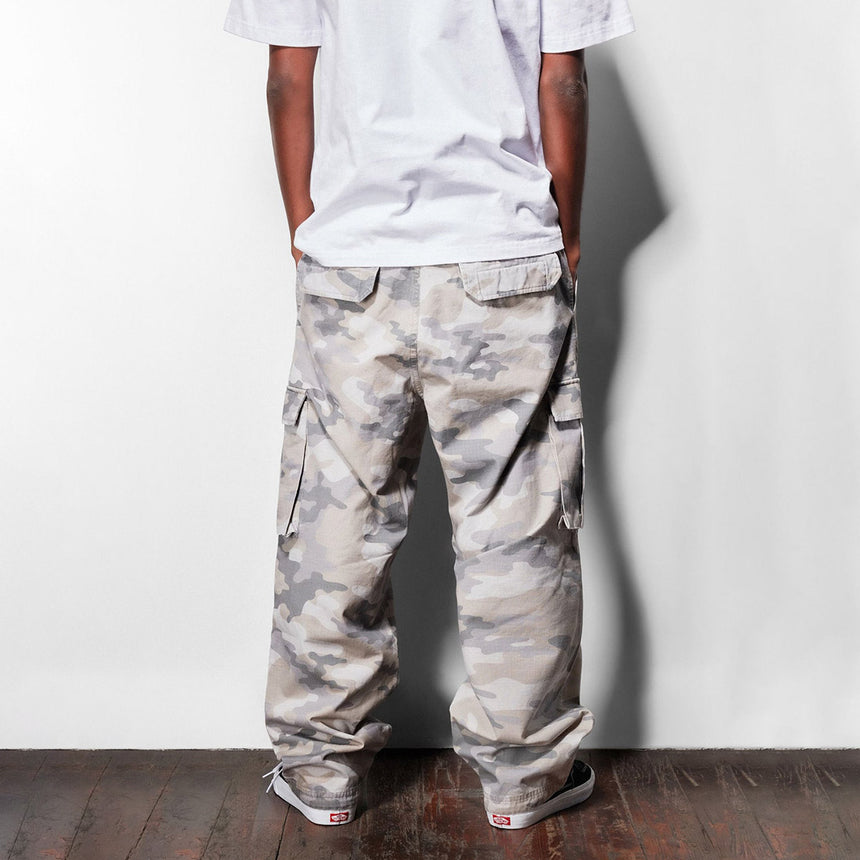BUTTER GOODS Cargo Pants - Snow Camo