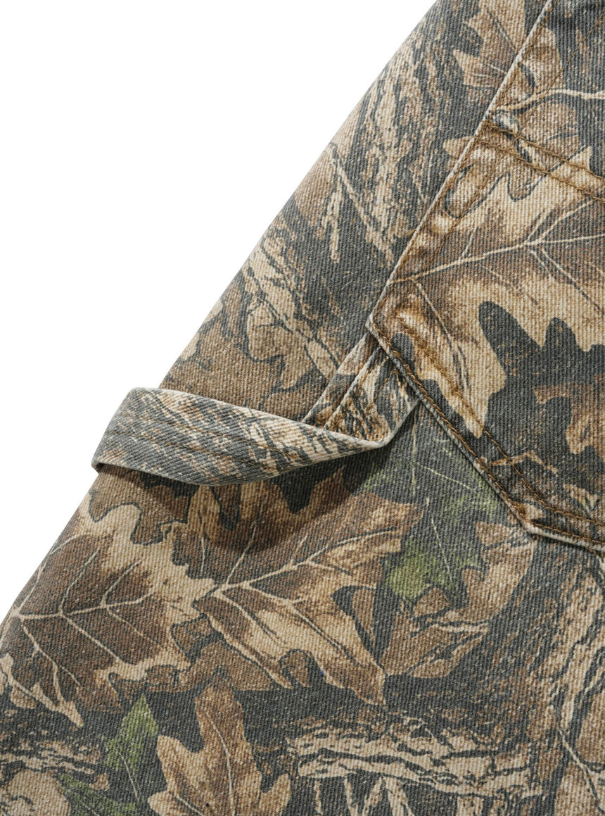 BUTTER GOODS Carpenter Denim Jeans - Forest Camo
