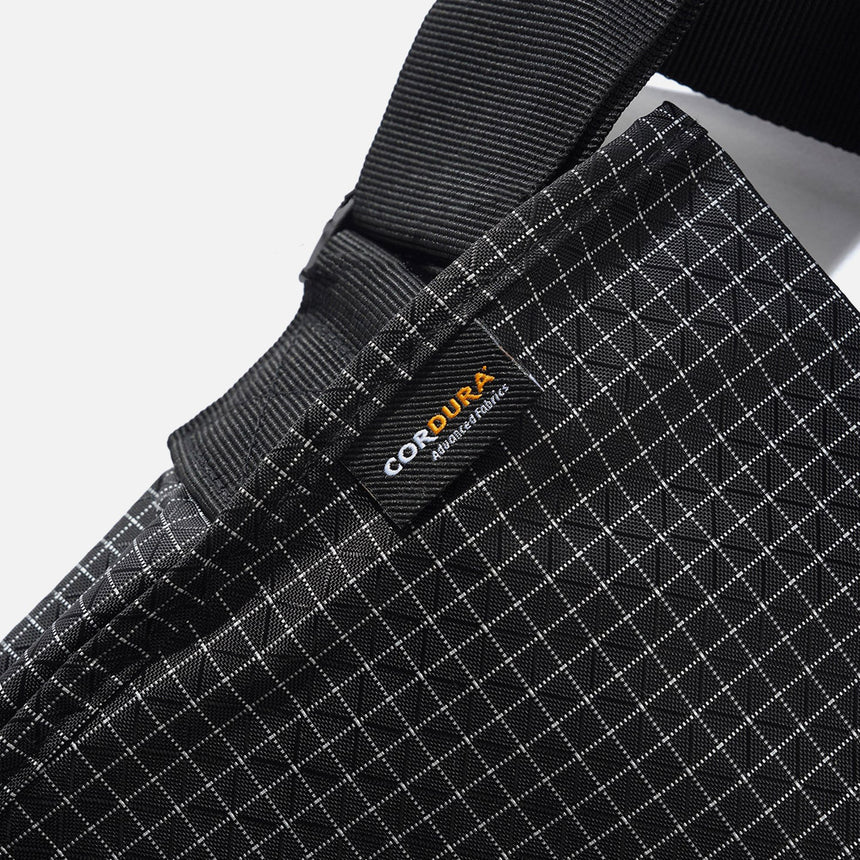 BUTTER GOODS Cordura Commute Side Bag - Black