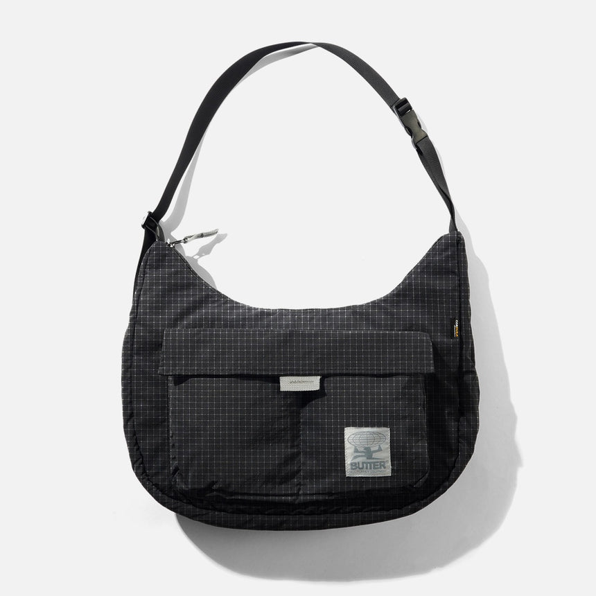 BUTTER GOODS Cordura Crossbody Bag - Black