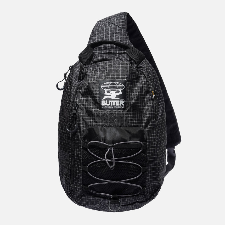 BUTTER GOODS Cordura Express Shoulder Bag - Black