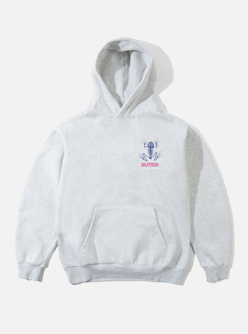 BUTTER GOODS Leap Pullover Hood - Ash
