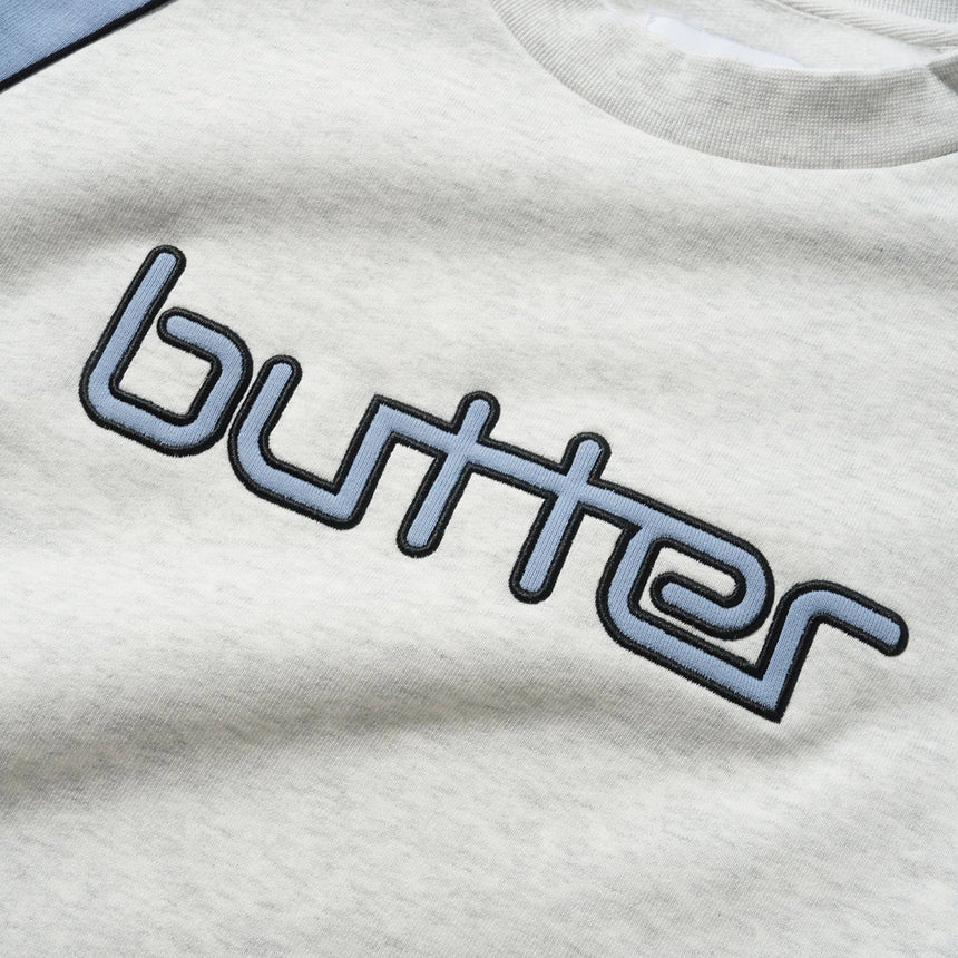 BUTTER GOODS Match Crewneck - Ash