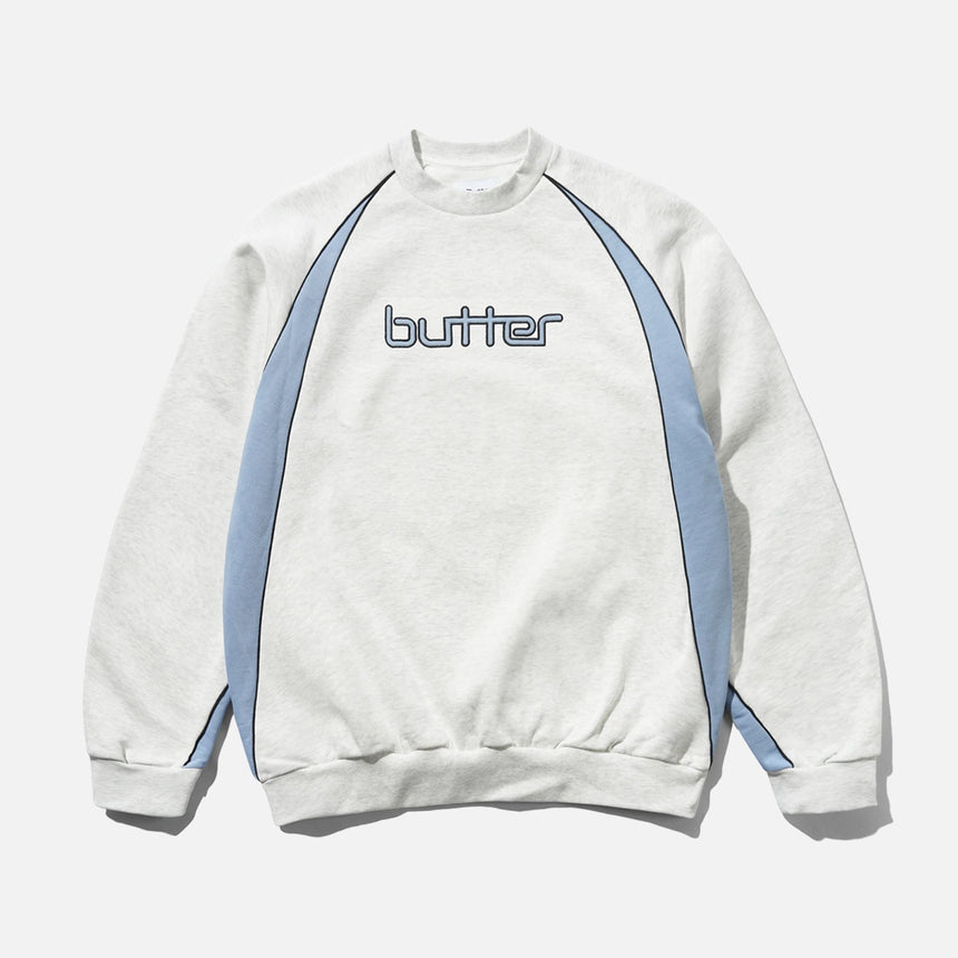 BUTTER GOODS Match Crewneck - Ash