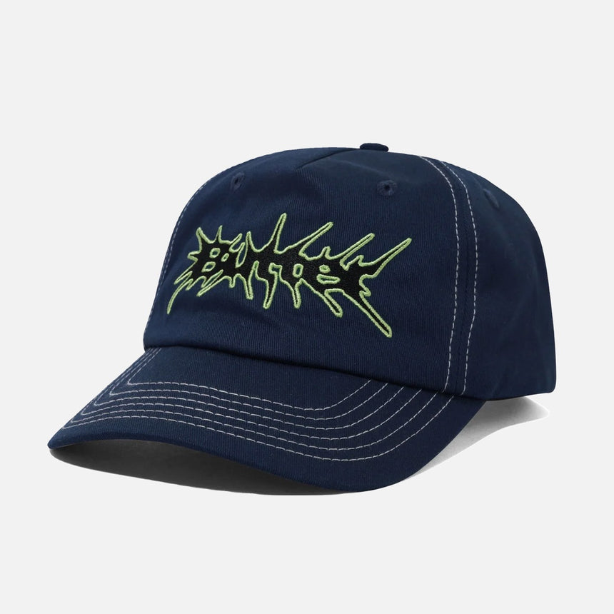 BUTTER GOODS Nail 5 Panel Cap - Navy