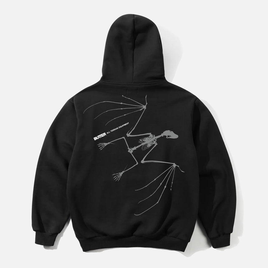 BUTTER GOODS Nocturnal Pullover Hood - Black