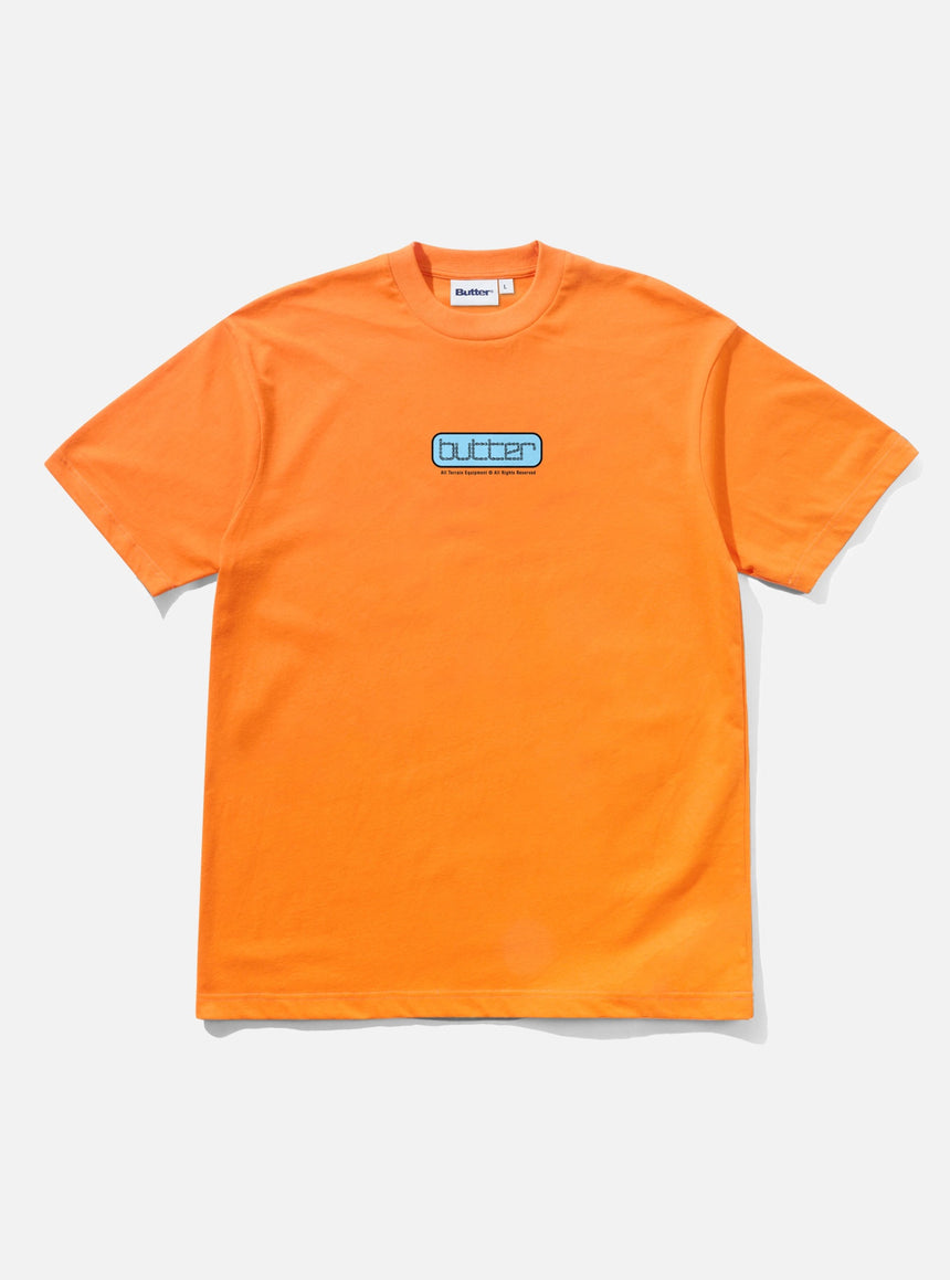 BUTTER GOODS Reserved Tee - Orange