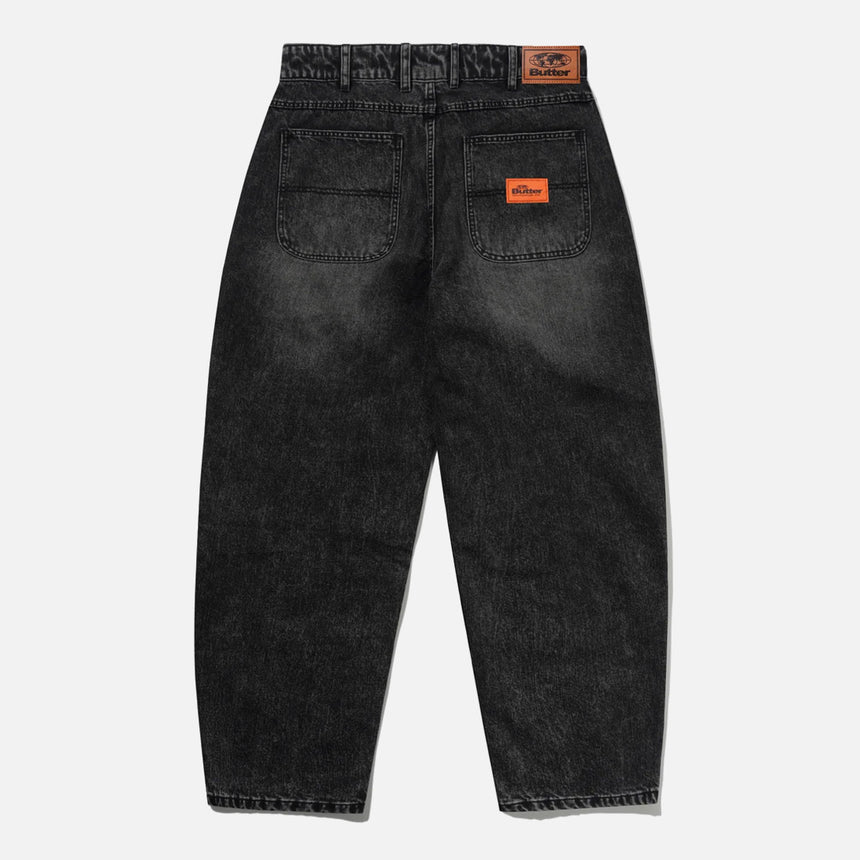 BUTTER GOODS Santosuosso Denim Jeans - Stonewash Black