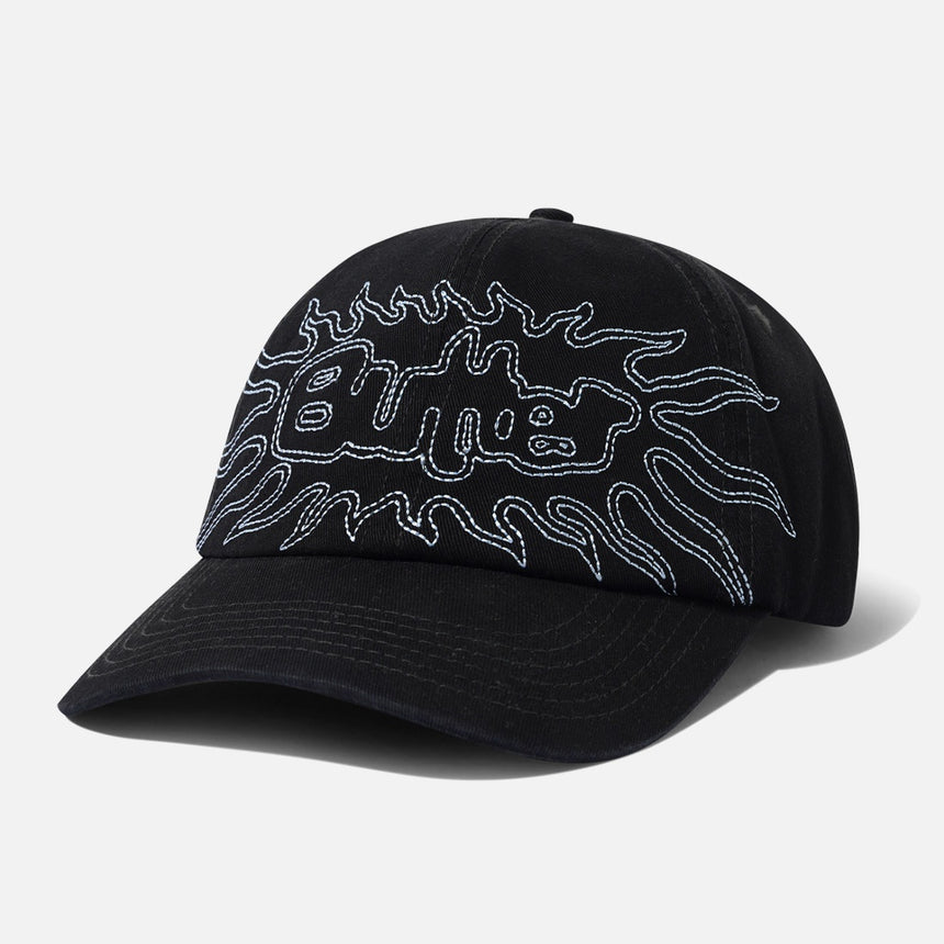 BUTTER GOODS Solar 6 Panel Cap - Washed Black