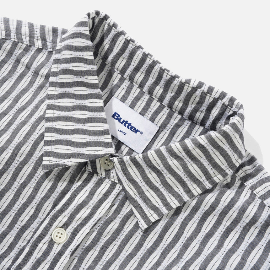 BUTTER GOODS Stitch Shirt - Grey