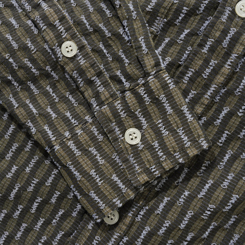 BUTTER GOODS Stitch Shirt - Moss