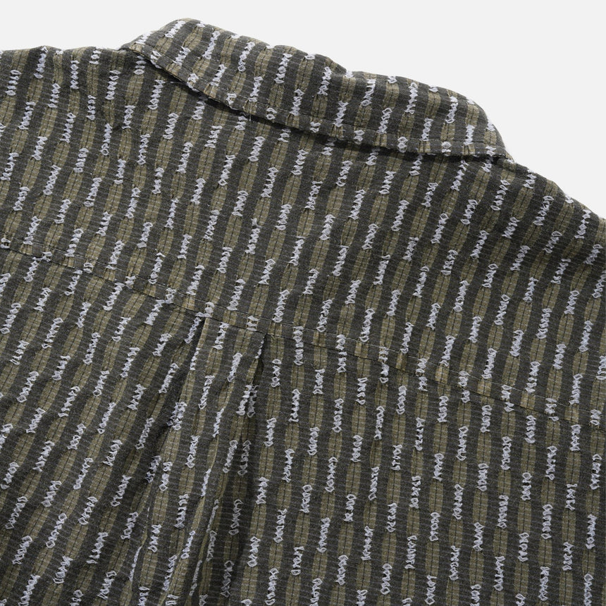 BUTTER GOODS Stitch Shirt - Moss