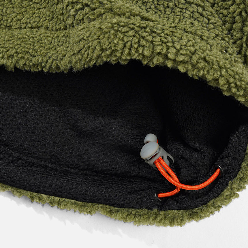 BUTTER GOODS Terrain Highpile Jacket - Moss