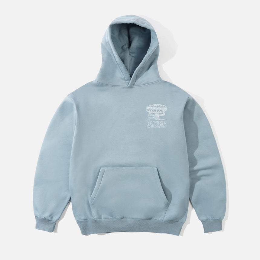 BUTTER GOODS Terrain Pullover Hood - Ice