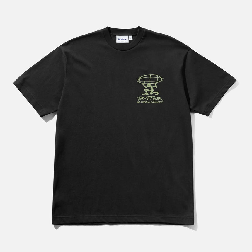BUTTER GOODS Terrain Tee - Black