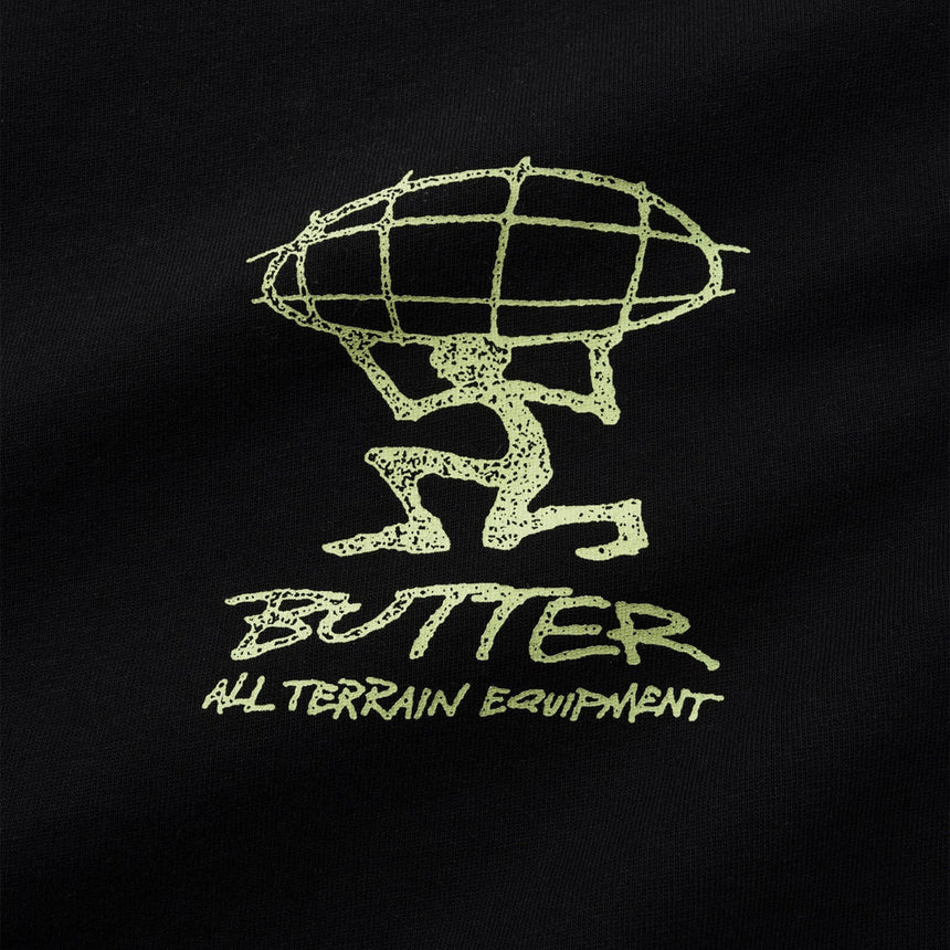 BUTTER GOODS Terrain Tee - Black