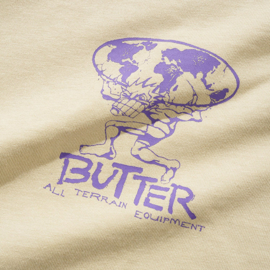 BUTTER GOODS Terrain Tee - Bone