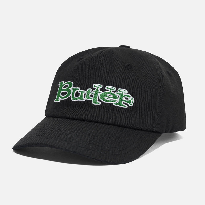 BUTTER GOODS Trumpet 5 Panel Cap - Black