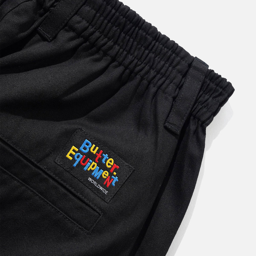 BUTTER GOODS Wide Leg Pants - Black